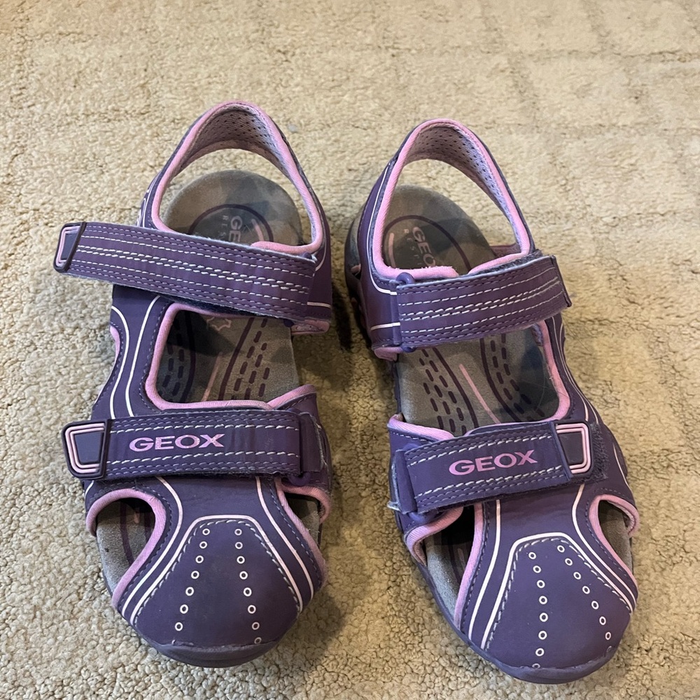 Geox Kids Purple Sandals